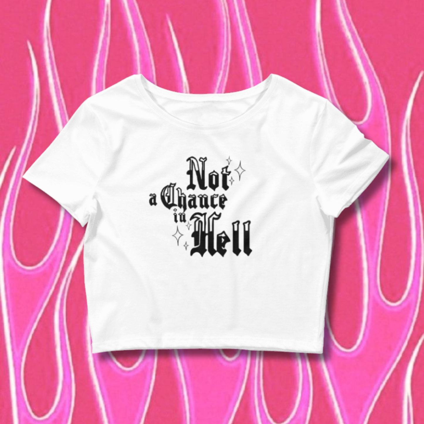 Not A Chance Crop Top