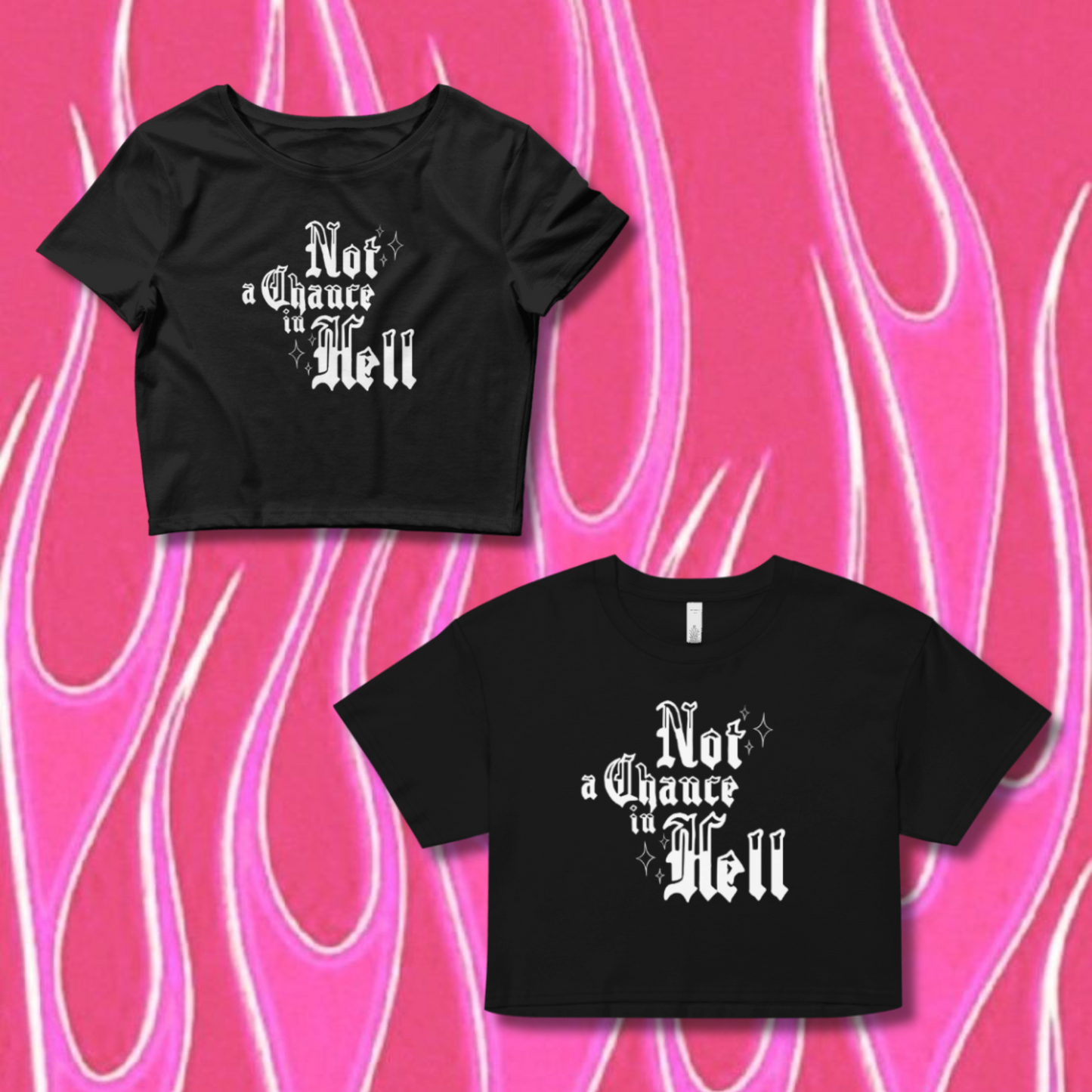 Not A Chance Crop Top