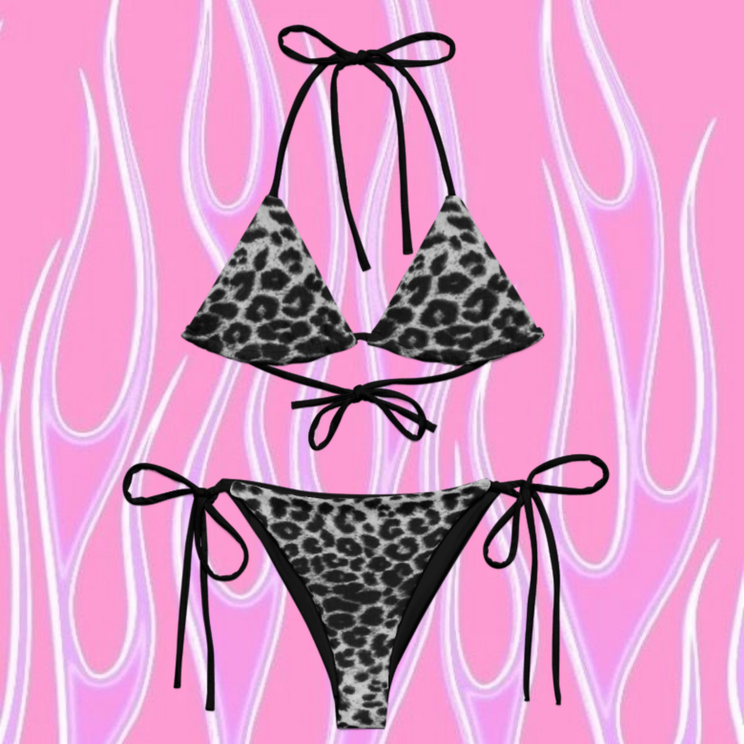 Snow Kitten Bikini