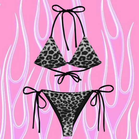 Snow Kitten Bikini