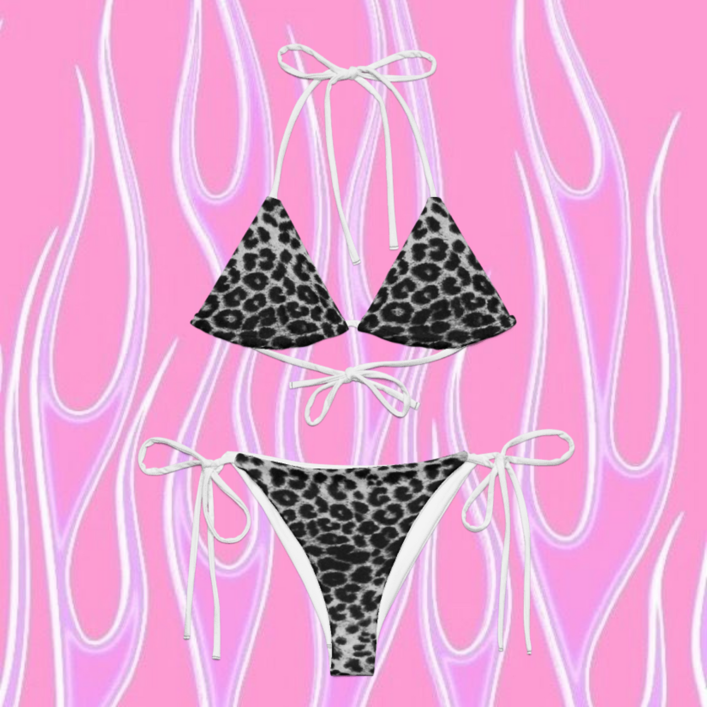 Snow Kitten Bikini