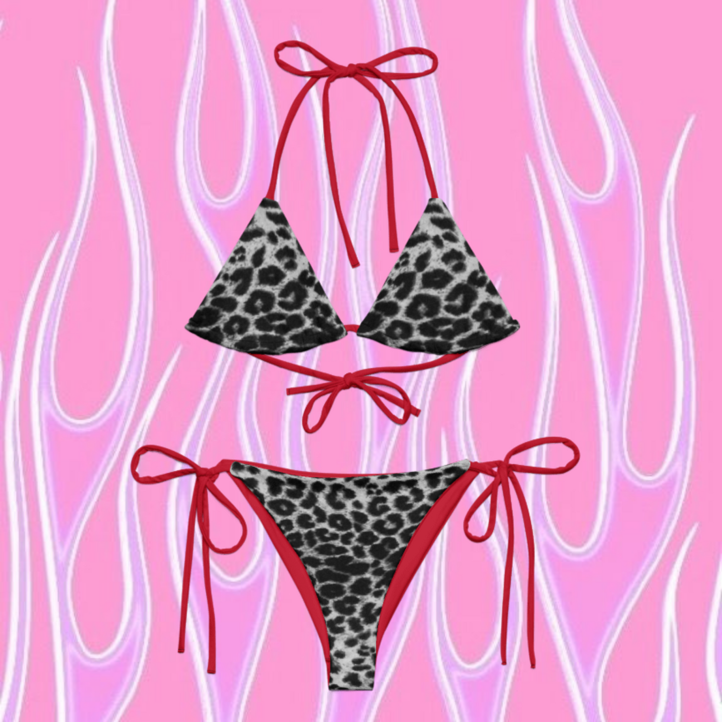 Snow Kitten Bikini