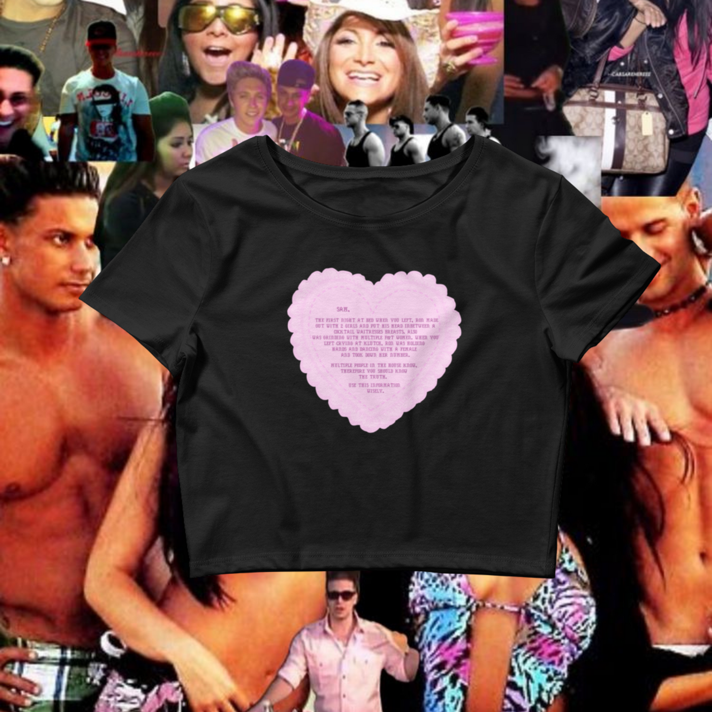The Note Crop Top π