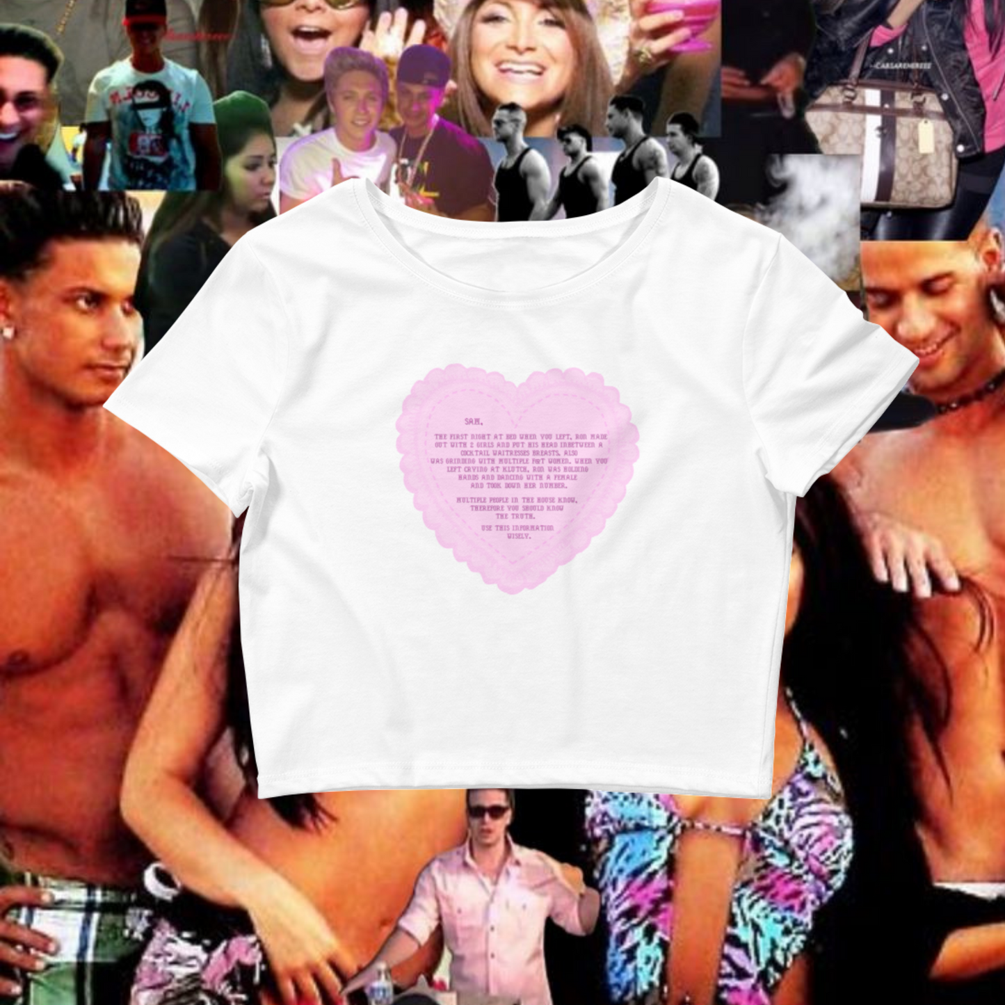 The Note Crop Top π