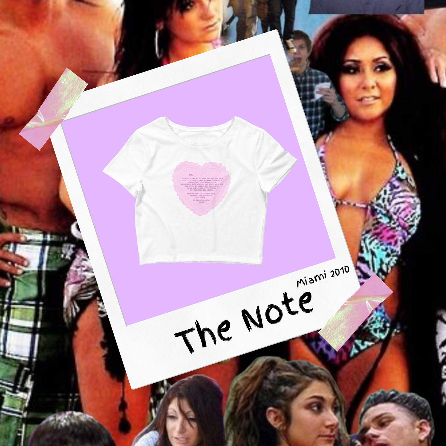 The Note Crop Top π