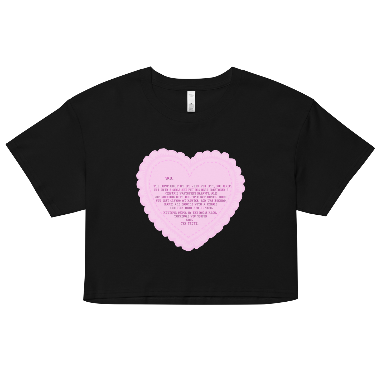 The Note Crop Top π