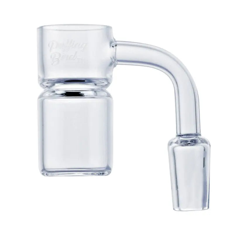 Puffing Bird™ Flat Bottom Splash Guard Quartz Banger