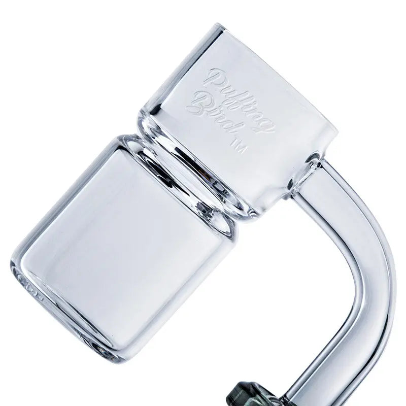 Puffing Bird™ Flat Bottom Splash Guard Quartz Banger