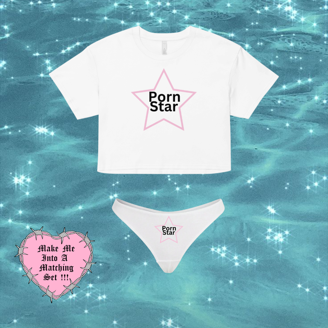 Porn Star Crop Top